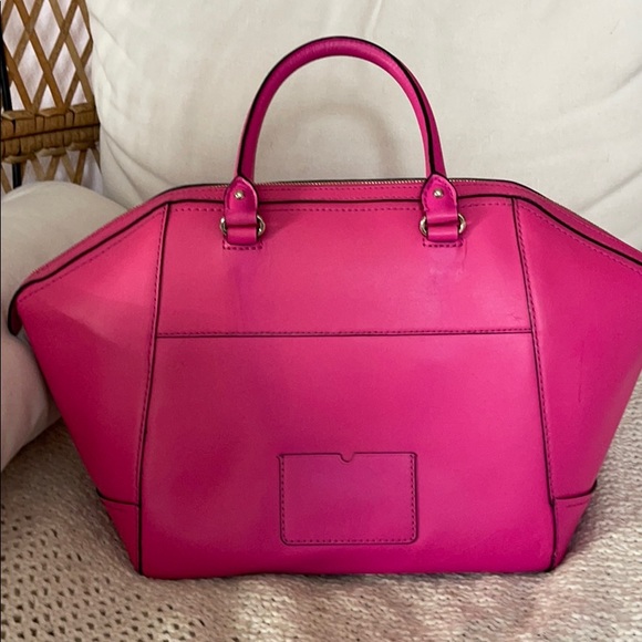 Kate Spade Oversized Pink Trapezoid Handbag - Picture 6 of 14